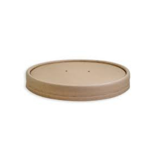Bamboo Pulp Lid to fit 12/16oz pot - 25/Sleeve