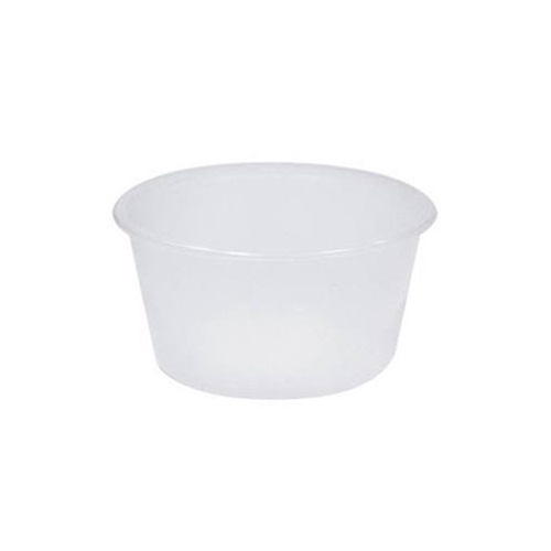 Freezer grade 250ml round container  and lid  - 50 / sl