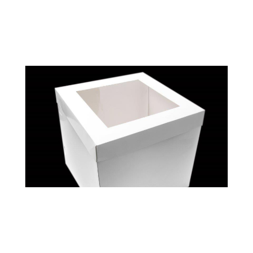 Cake Box 8x8x10"with top window- each 
