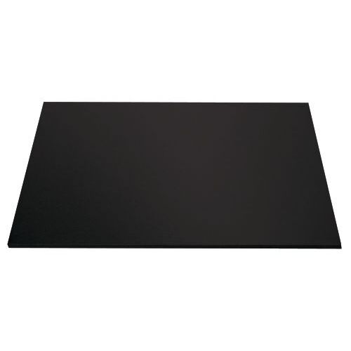 10 Inch Black Square Cake Board - Ea