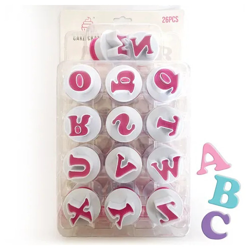 Large Uppercase alphabet cutters
