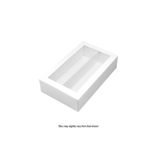 2 Compartment Macaron Box fits 12 -  5 pack 