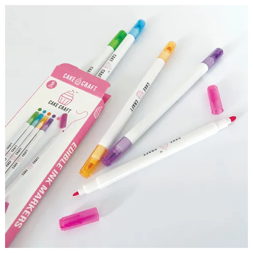 Edible Ink Markers Neon Colours 5 pack