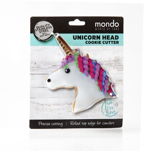 Unicorn Head  Cookie Cutter