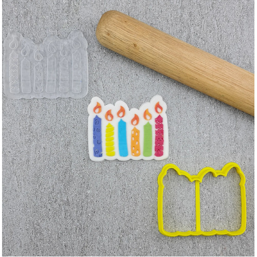 Birthday Candles Cutter and Debosser Set