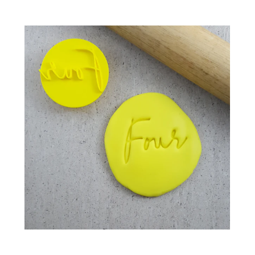 Four Cookie Embosser Stamp
