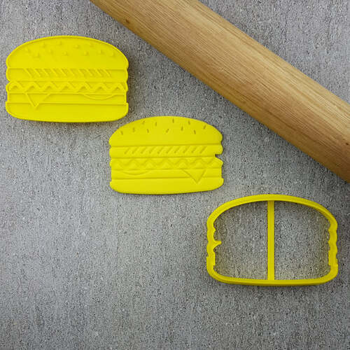 Burger Cutter and Embosser Set