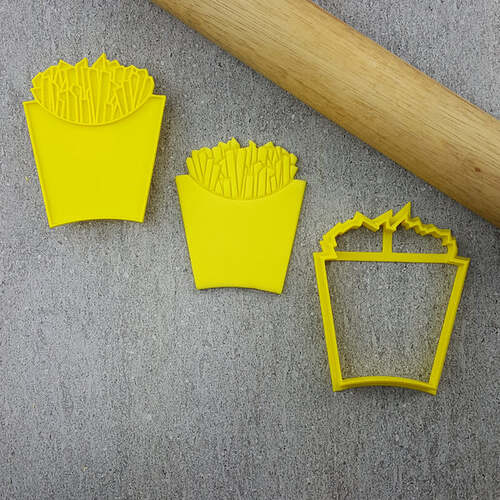 Fries Cutter and Embosser Set 