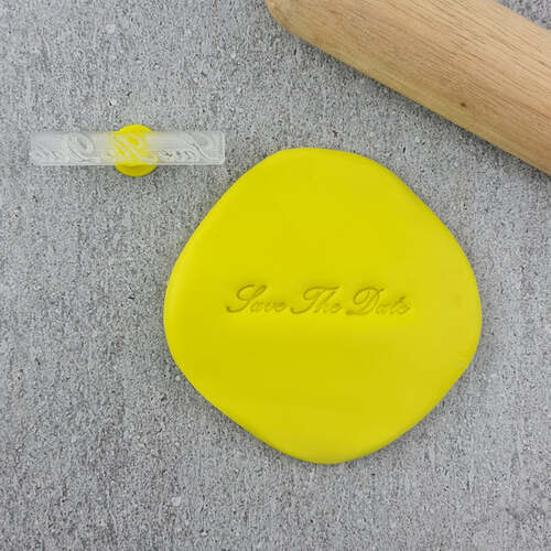 Save The Date Embosser Stamp