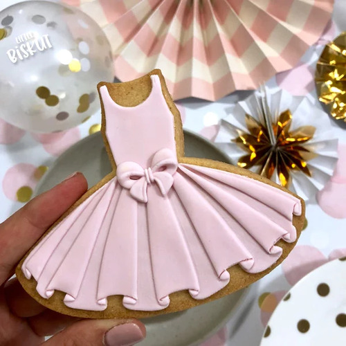 Tutu / Dress Cutter & Embosser Set (Little Biskut)