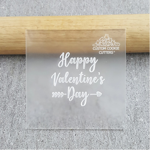 Happy Valentine's Day Debosser Stamp