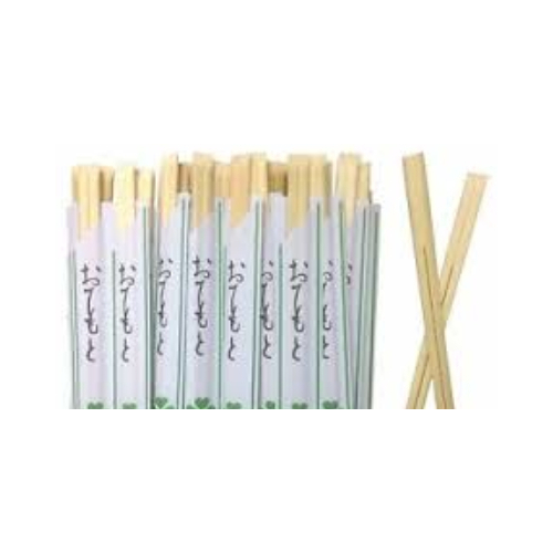  Bamboo Chopstick With paper Cover -100/Sleeve
