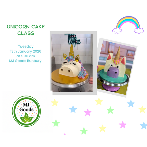 Unicorn Cake Decorating Class
