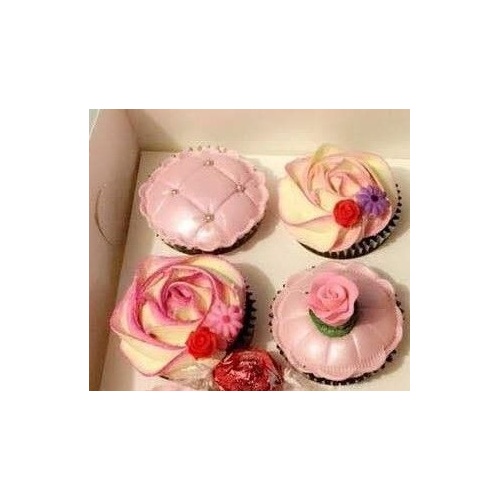 French Vintage Fondant Cupcake Decorating Class