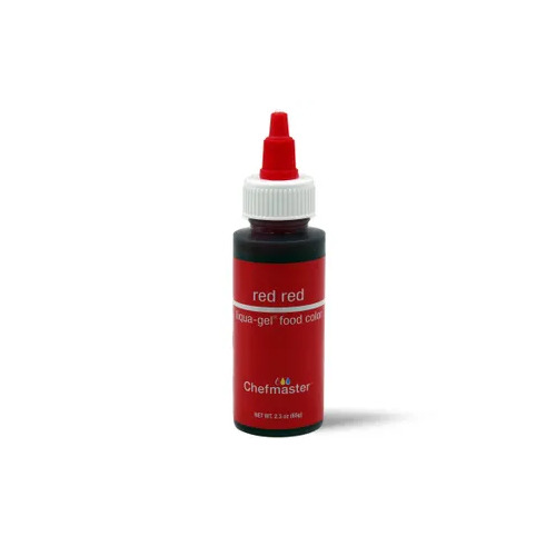 Liqua- Gel Food Colour Red Red - 2.3 oz /65g (Large Bottle)