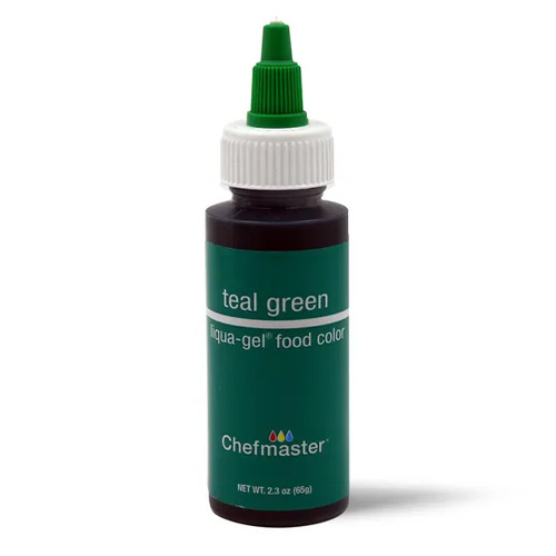 Teal Green Liqua-Gel  Food Colour 2.3oz Large Bottle