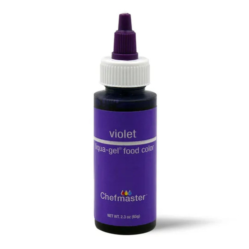 Liqua-Gel Violet Food Colour 2.3oz Large Bottle