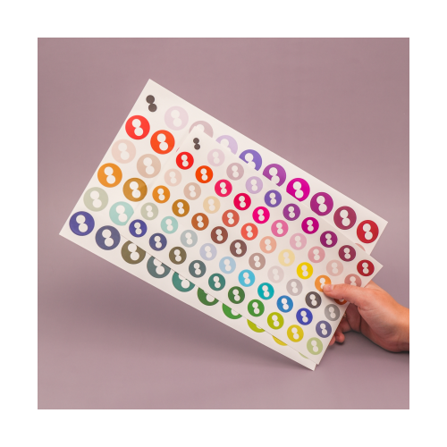 Colour Mill Swatch Spots Stickers (20ml)