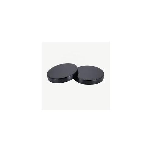 52ml Black Cream Jar Lid - each