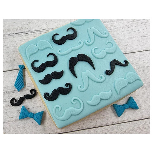 Moustaches Debosser Stamp *Discontinued Line*