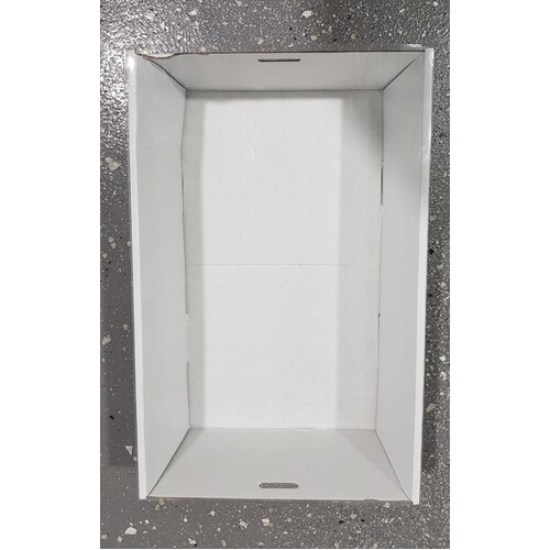 Catering Box Medium Base + Lid in White 360x255x80 mm