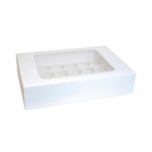 24 Mini Cupcake Box with window - each