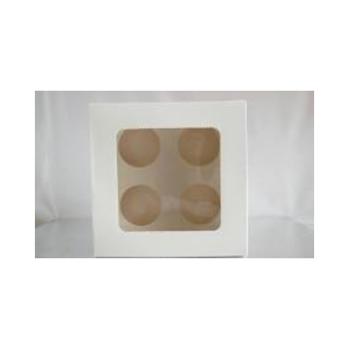 4 hole Cupcake Box plus insert 