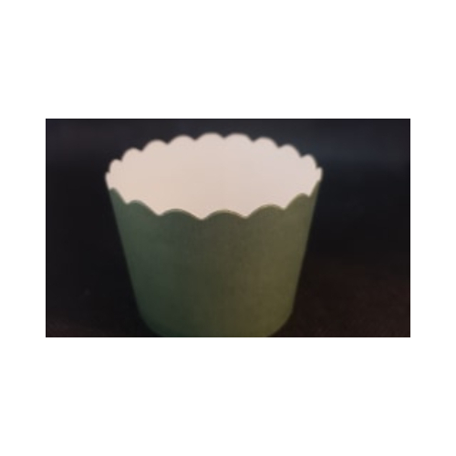 Green Small Cupcake Case -25/tube