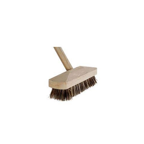 Deck Scrub Brush with Handle