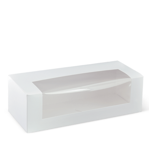 10 inch Patisserie Box with window 26 x 11x 8 - each *Discontinued Line*