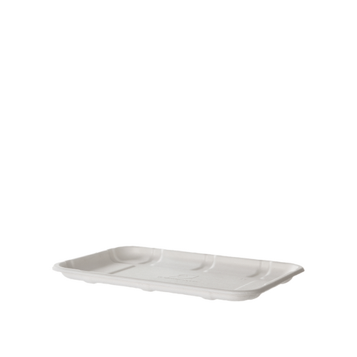 Sugarcane ECO Produce tray 11x6 - 50 per sleeve