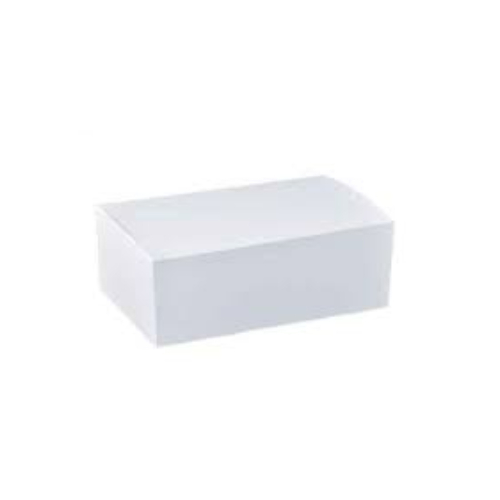 Medium White Snack Boxes - 50/Sleeve
