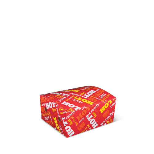 Detpak Extra Small snack box printed - 50/Sleeve