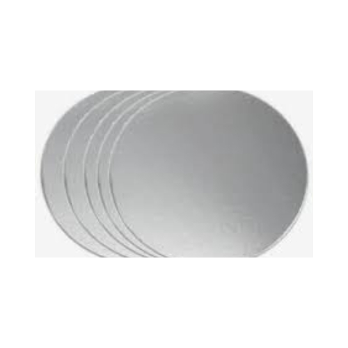 14 Inch Silver Compressed Cake Boards Round - 25/Sleeve