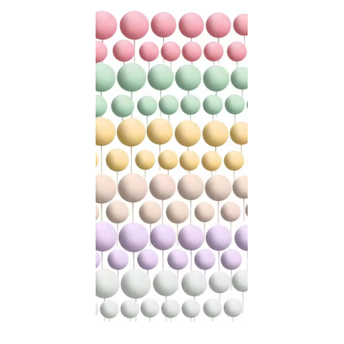 Cake Balls Mixed Colours - Rainbow Pastel - 20 Pcs