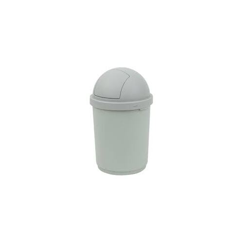 General Waste Bin - 36lt - Grey / Dome top - each