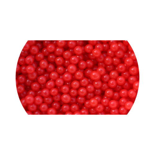 4mm Red Sugar Balls (Cachous) 50g 