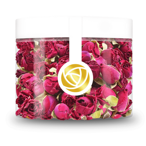 Edible Flowers Rose Buds - Pure Pink 20g
