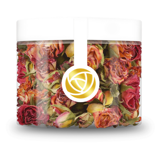 Edible Flowers Rose Buds -Sunset Mix 20g