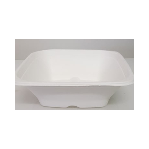24 oz Square Sugarcane bowl - 50/Sleeve