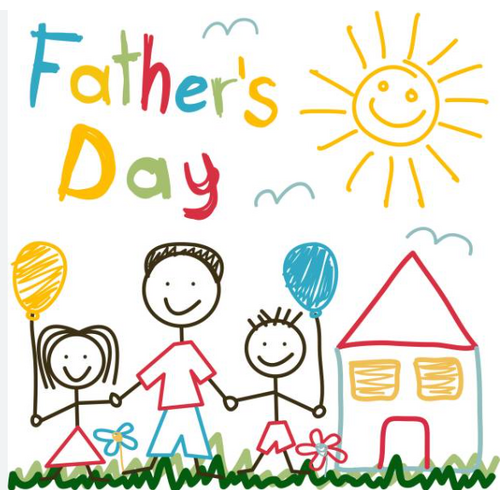 Fathers Day Edible Cupcake Toppers x 12 With your kids drawings 