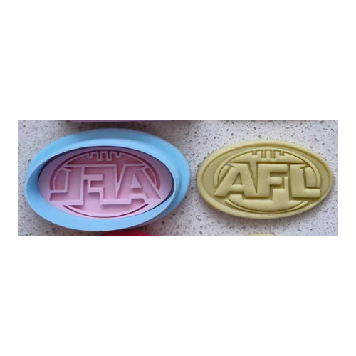 AFL Football Cutter and Stamp Set