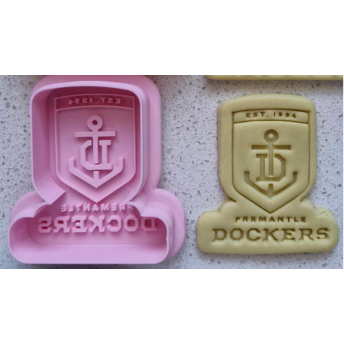 Fremantle Dockers Cutter and Stamp Set