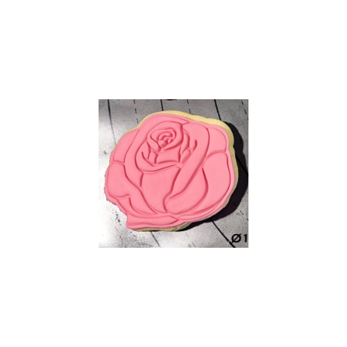 Rose Cutter and Embosser Stamp Set