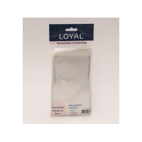 Resealable Cookie Bags -90*130mm - 100 p/pack