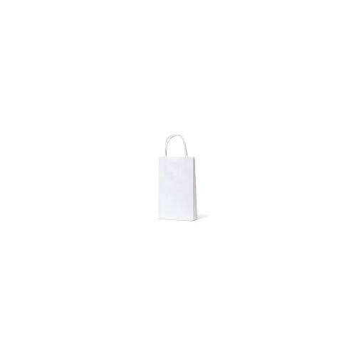 Xtra-Small White Paper Gift Bags - 20pk - 160W x255H +60mmG