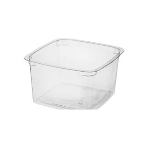24 oz Square Deli Container Base- 50/Sleeve
