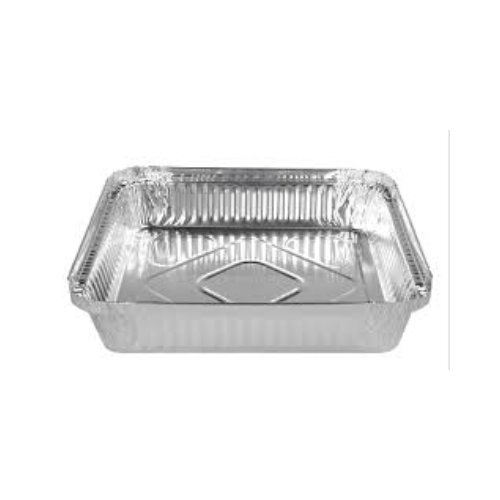 1500ml Large Square Foil Tray (360)  100/Sleeve