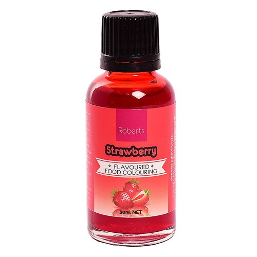 Strawberry Flavouring Food Colouring 30ML