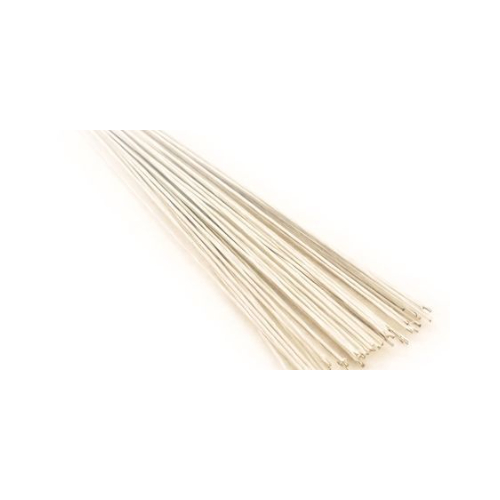Flower Wire White No.30 50/Sleeve